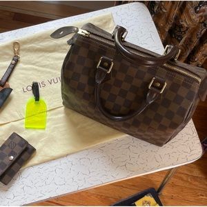 Louis Vuitton Damier Ebene Speedy 25